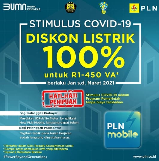 Lengkong : Program PLN Pro Rakyat  diperpanjang hingga Maret 2021